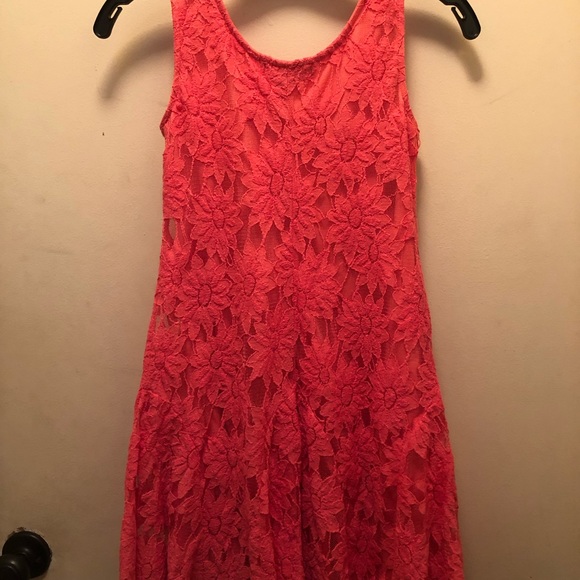 NWOT Speechless adorable lace orange dress - Picture 5 of 6